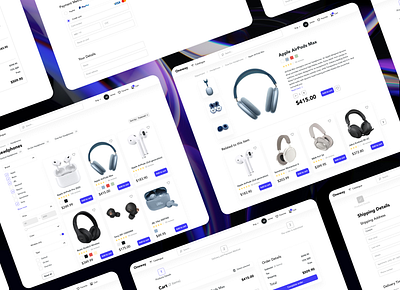 Checkout process in store checkout checkout process clean design clear design design desktop design graphic design headphones interface design modern design product design ui ui design ui designer ui inspiration user experience user interface ux ux design website