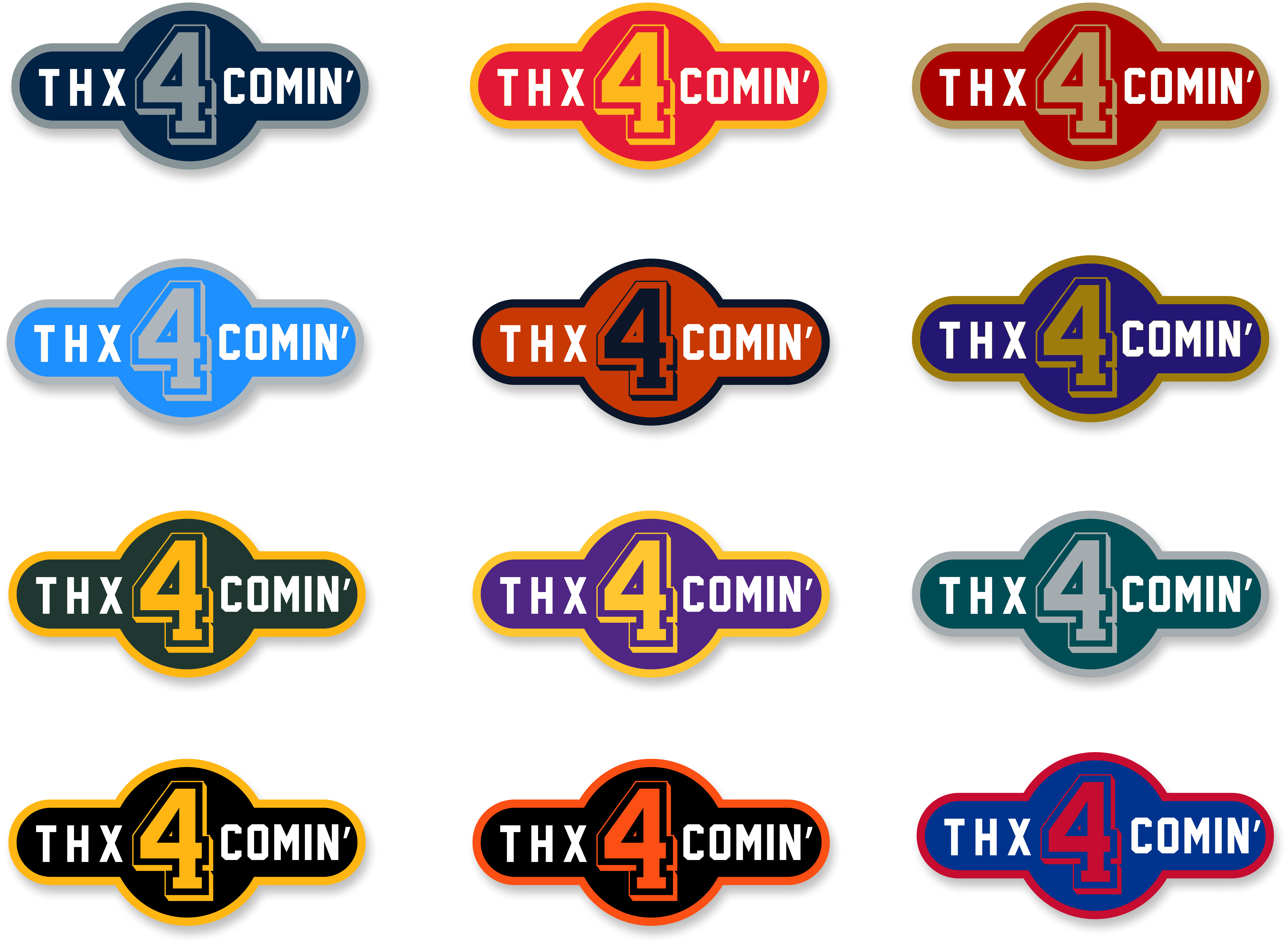 NFL-Themed Logos for Sports Podcast branding graphic design logo ui