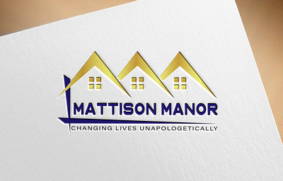 Mattison Manor: Transforming Lives branding creativelogo customlogo design graphic design illustration logo logodesign logoinspiration modernlogo