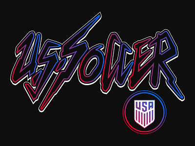 U.S. Soccer Concept 3 branding design graphic design illustration logo typography vector