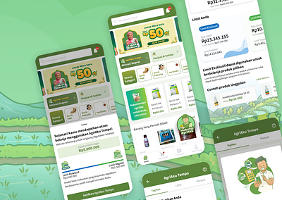 AgriAku - AgriAku Tempo Enhancement mobile ui ux