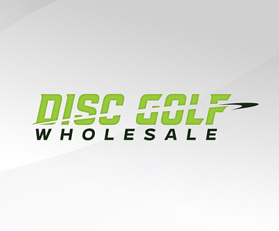 Disc Golf Wholesale branding design disc disc golf frisbee golf logo sports wholesale