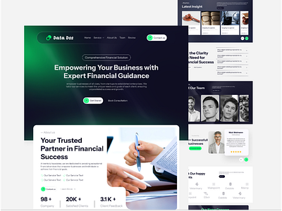 Business Landing Page Design branding business cleandesign creativeagency design designinspiration digitalagency dribbble figma graphic design minimaldesign modernwebdesign responsive design uidesign uiux uiuxdesign userexperience uxdesign webdesign websiteshowcase