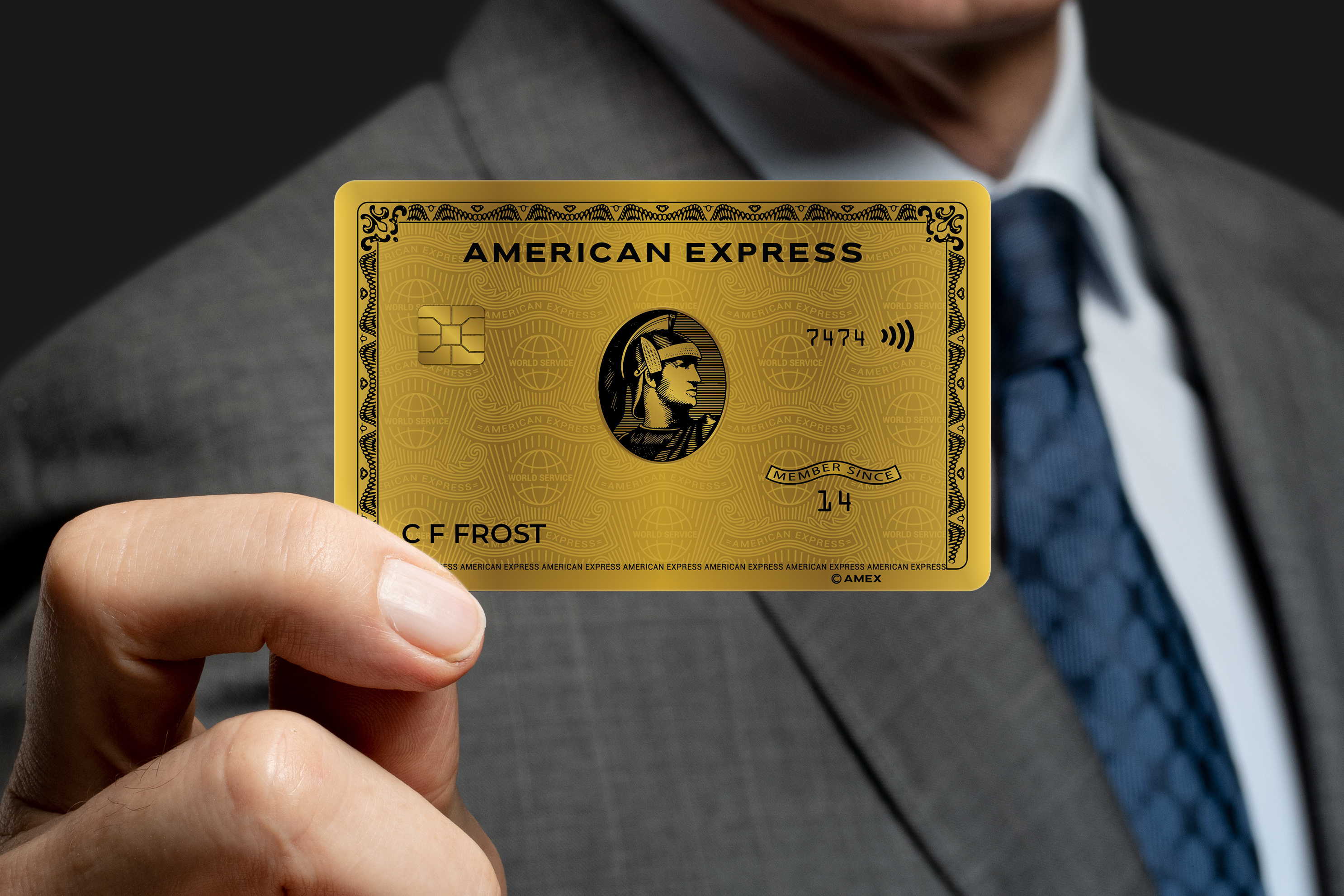 Example of Modern American Express Amex Card Design