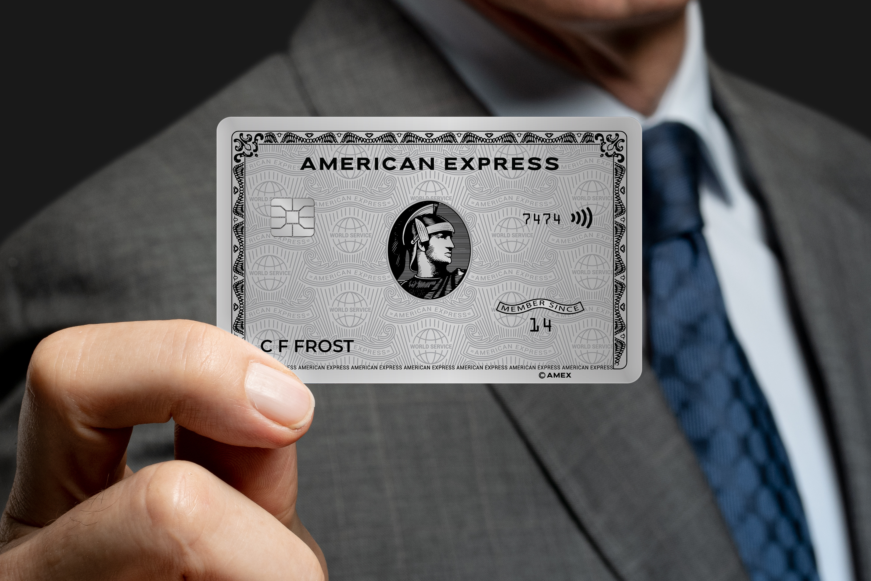 Example of Modern American Express Amex Card Design