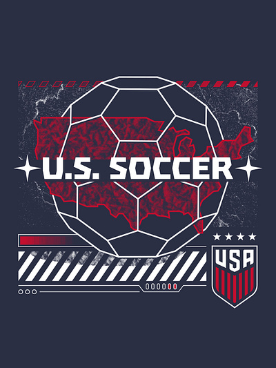 U.S. Soccer Concept 16 branding design graphic design illustration logo typography vector