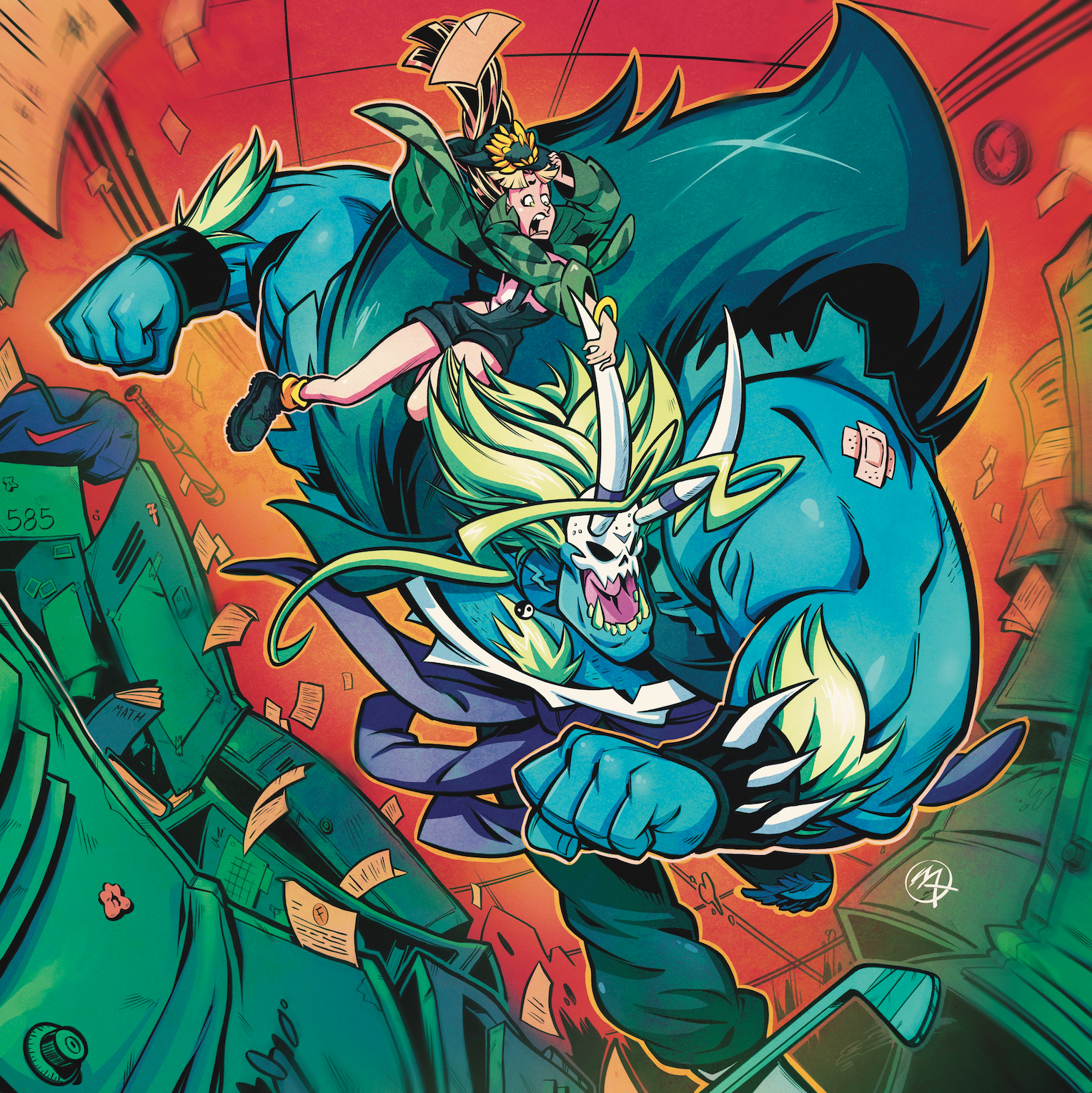 DogMeat on the scene anime character design comic comic book comics dogmeat illustration manga