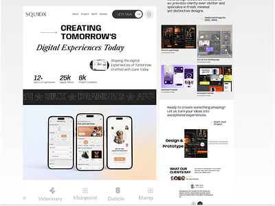 Modern Agency Website Design cleandesign creativeagency designdaily designinspiration digitalagency dribbble interactivedesign minimaldesign modernwebdesign portfoliodesign productdesign uidesign userexperience uxdesign webcreatives webdesign webflow websitedesign websiteshowcase