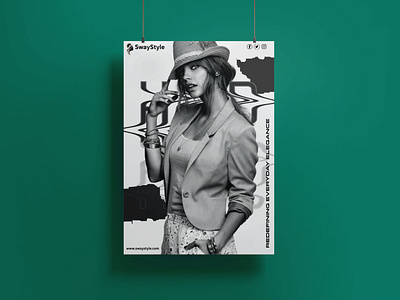 Fashion Poster annual report brand identity branding brochure design creative logo design elegant letterhead fashion poster flyer design graphic design illustration landing page leaflet logo marketing motion graphics social media poster typography ui vector