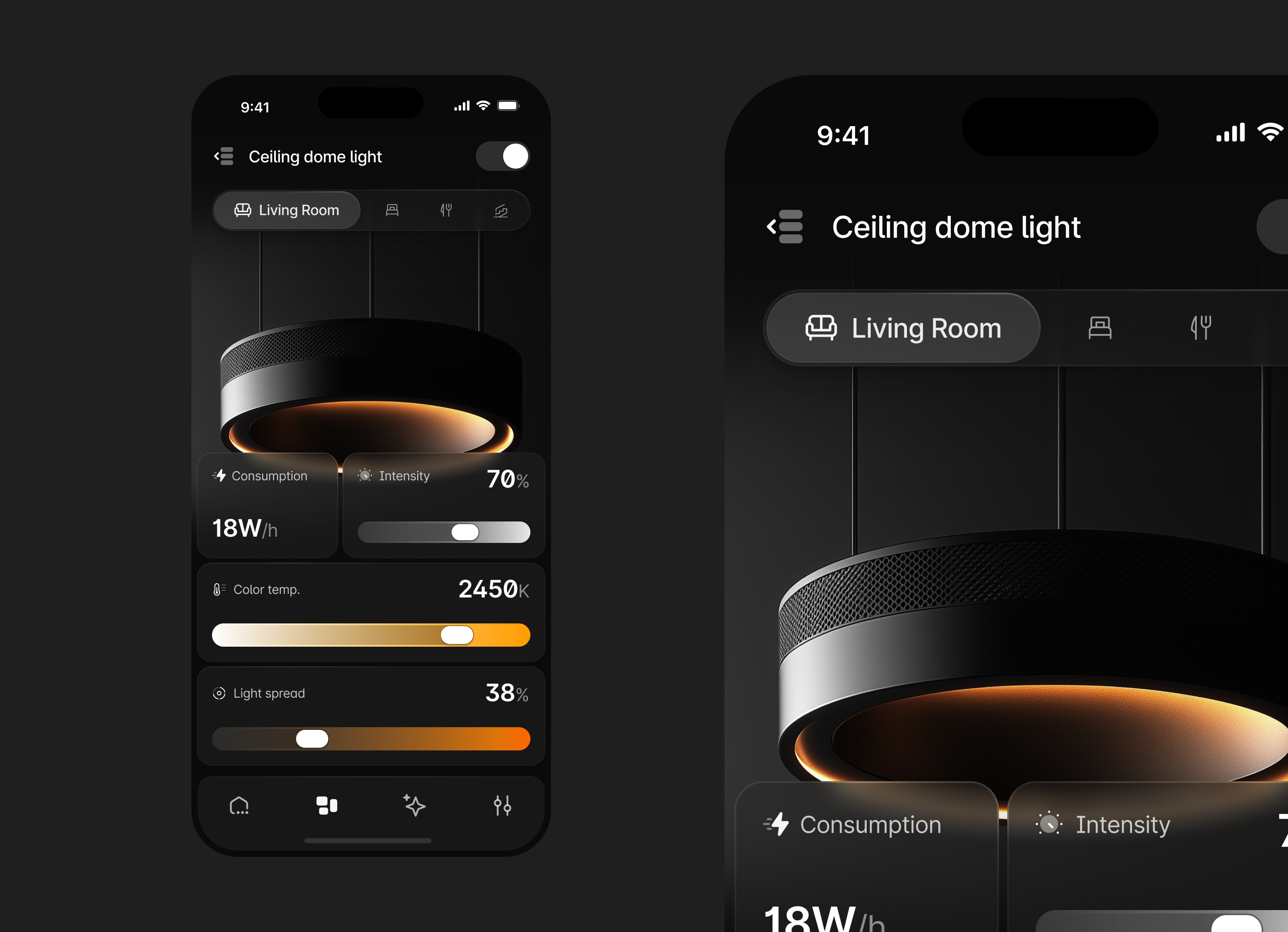 Example of Smart Light app