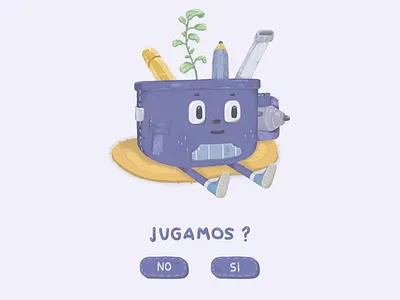 Matt wants to play! 2d 2danimation aftereffects animation app illustration photoshop ui