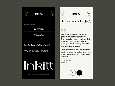 Inkitt concept adaptive layout app app design book book app design ios ios design mobile mobile app design mobile design responsive design scalable graphics ui ui design ux web responsive