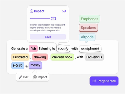 Smart AI prompt Crafting ai animation craft motion prompt ui visual design