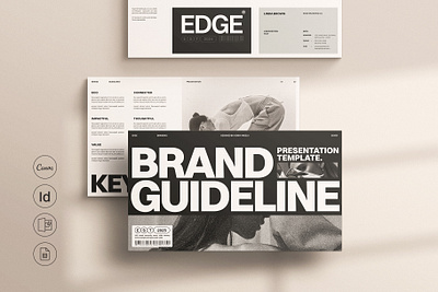 Brand Guidelines Presentation Template brand designer brand guide brand guide template brand guidelines brand proposal brand strategy branding guide guidelines indesign presentation powerpoint presentation presentation template style guide template visual identity