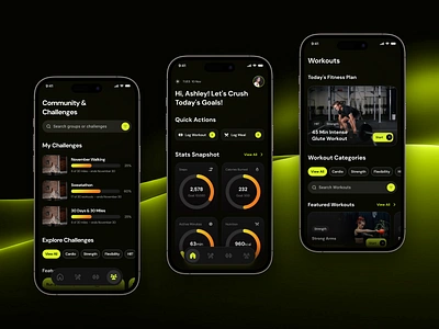 Momentum Experience: Fitness Simplified Through Design branding design fitness fitness app fitness ui interaction design logo mobile app nutrition product design signup ui uiux ux visual design