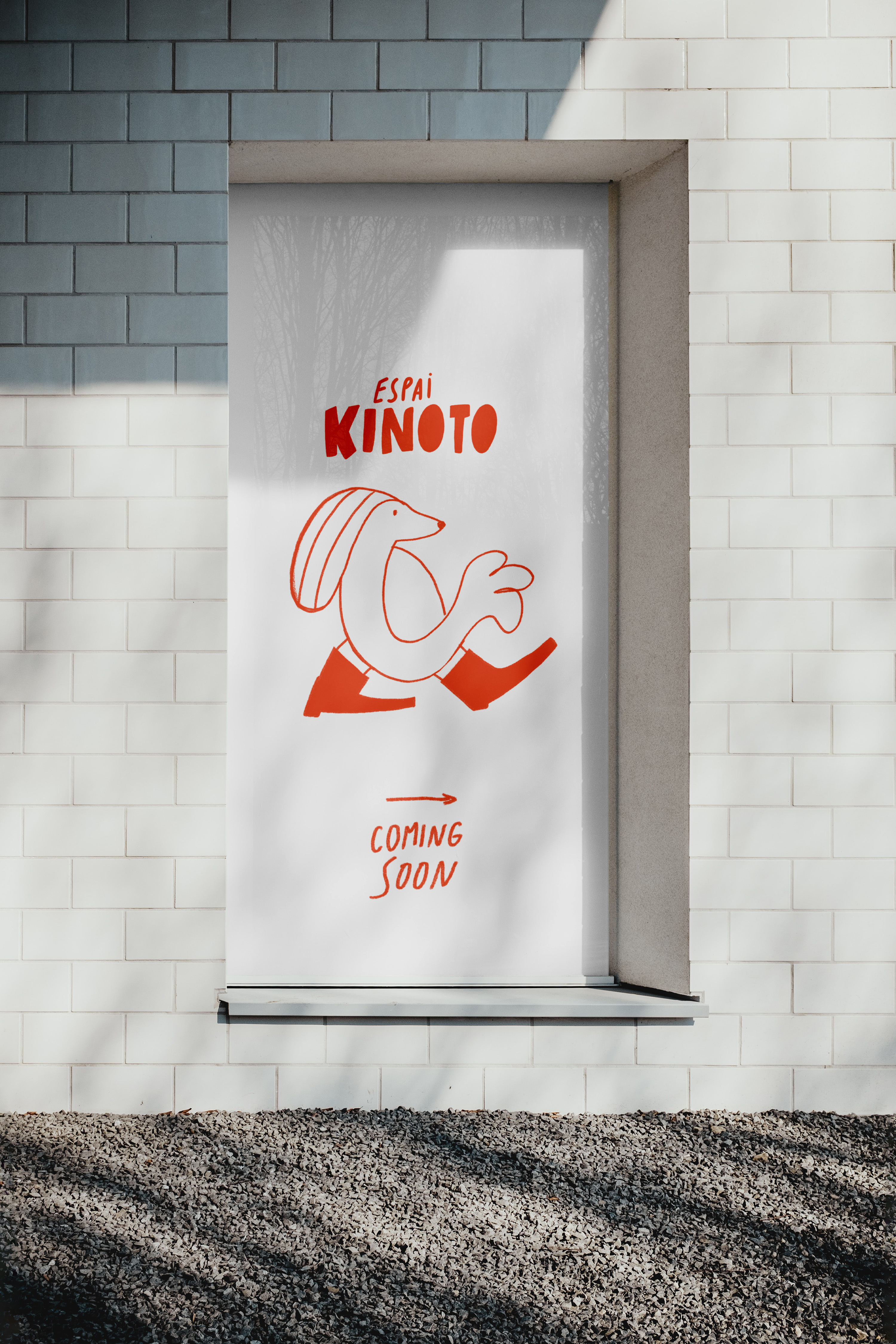 Branding Illustration Espai Kinoto branding characters identity illustration logo