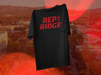 Rep the Ridge II apparel athletics basketball brand brand identity branding california college design font graphic design logo logo design mockup nike oregon sport sports typeface wordmark