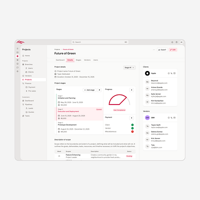 A [UX] C-OJO design product design project management saas ux design