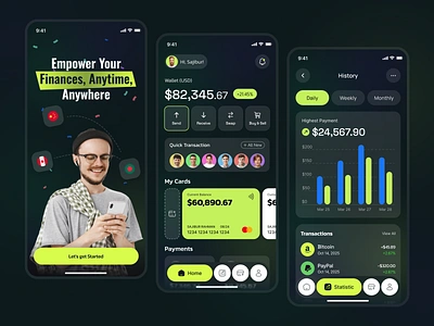 Mobile Banking App Design app design app design figma app designer app ui ux design banking app design banking app designer design figma app designer figma uiux freelancer mobile app mobile banking mobile banking app modern app design saas app design