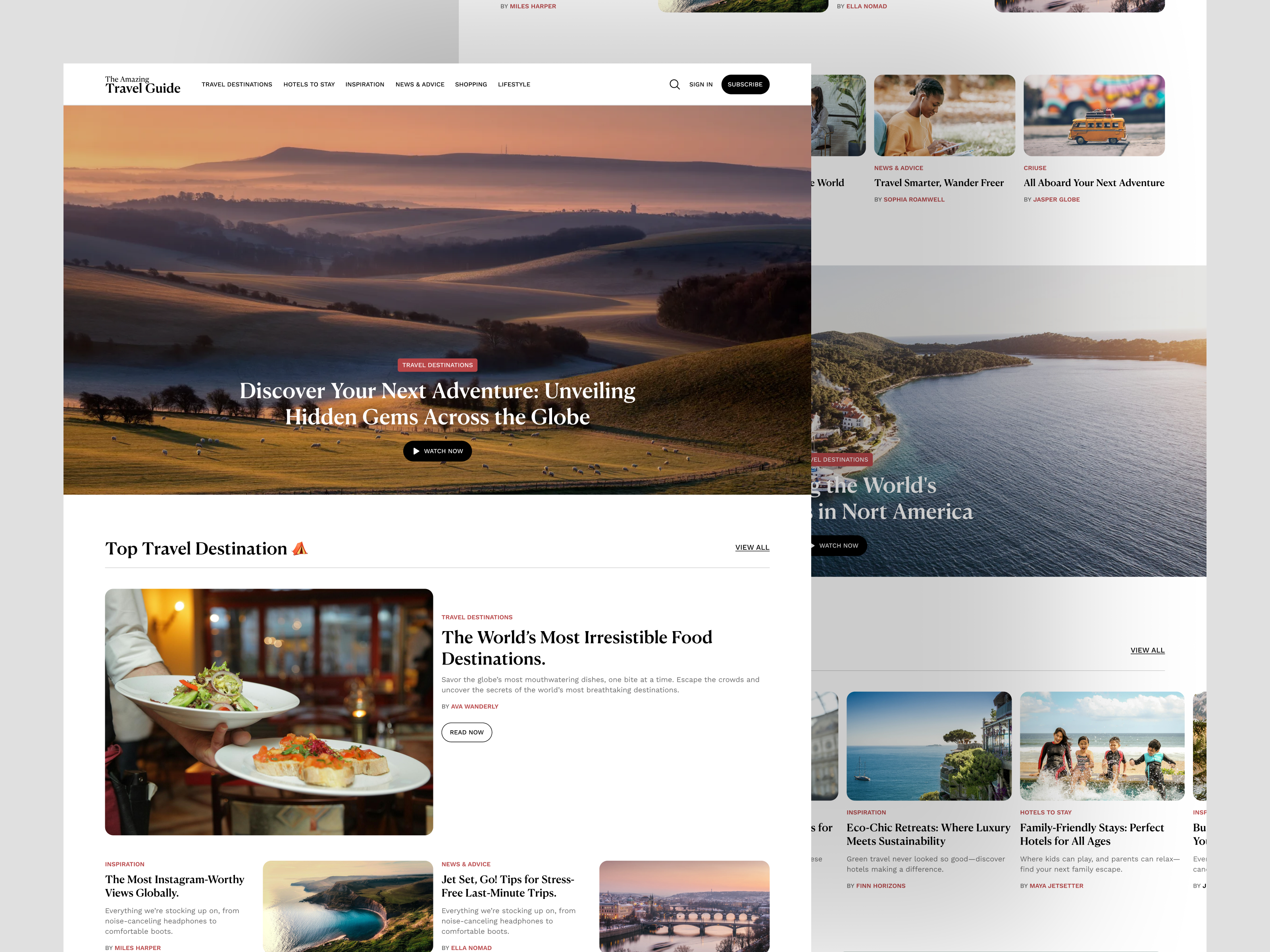 Example of Landing Page Design