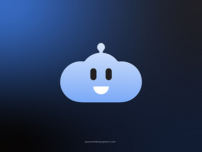 Cloud bot robot logo design | cloud | AI ai branding cloud cloud bot cloud computing cloud innovation cloud inspiration cloud logo cloud technology data logo modern logo o p q r s t u v w x y z robot robot logo robotics saas storage tech ai technology