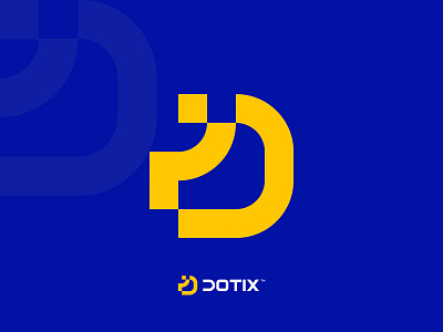 Dotix logo, Tech, Technology, Modern, Geometric, D logo design blockchan brand identity branding creative logo cryptocurrency logo d d logo digital marketing logo fintech logo geometric logo logo logo design logodesigner logos logotype modern logo p logo startup logo tech logo technology logo