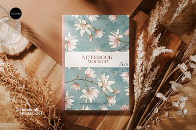 Stationery Notebook Mockup Set book book cover mockup book mockup brochure catalog cataloque cover etsy hardcover book mockup magazine mocart mock up mockup notebook pattern print print on demand stationery template