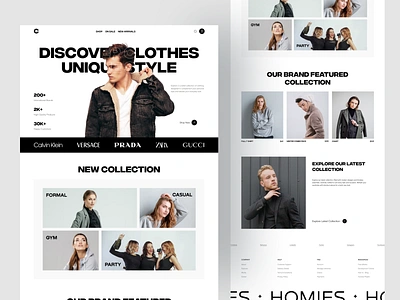 E-commerce Website design e commerce e commerce shop e commerce ui ecommerce business ecommerce landing page ecommerce website ecommerce website design homieslab landing page design marketplace minimal online shopping product cart product landing page saas shopify template startup store homepage ui design