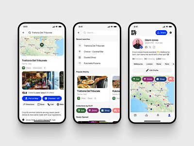 Location Search app design clean flat minimal mobile app mobile ux product strategy saas shadcnui tailwind ui uiux uxdesign