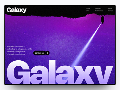 Galaxy - Website Design