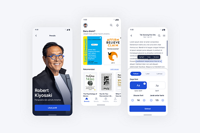 iPusnas UI/UX Redesign - Book Reading App app app design book app ui case study graphic design ui uiux uiux book app uiux case study ux case study