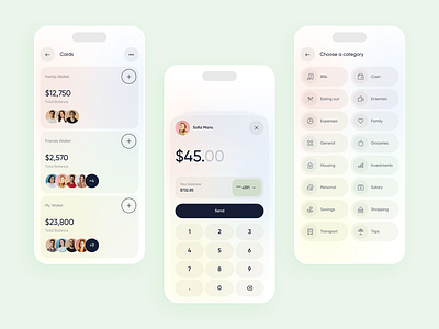 International Money Transfer App app app design application banking banking app expenses finance fintech ios app minimal mobile app mobile bank money transfer payment transactions trending ui user interface ux wallet