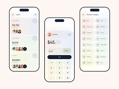 International Money Transfer App app app design application banking banking app expenses finance fintech ios app minimal mobile app mobile bank money transfer payment transactions trending ui user interface ux wallet