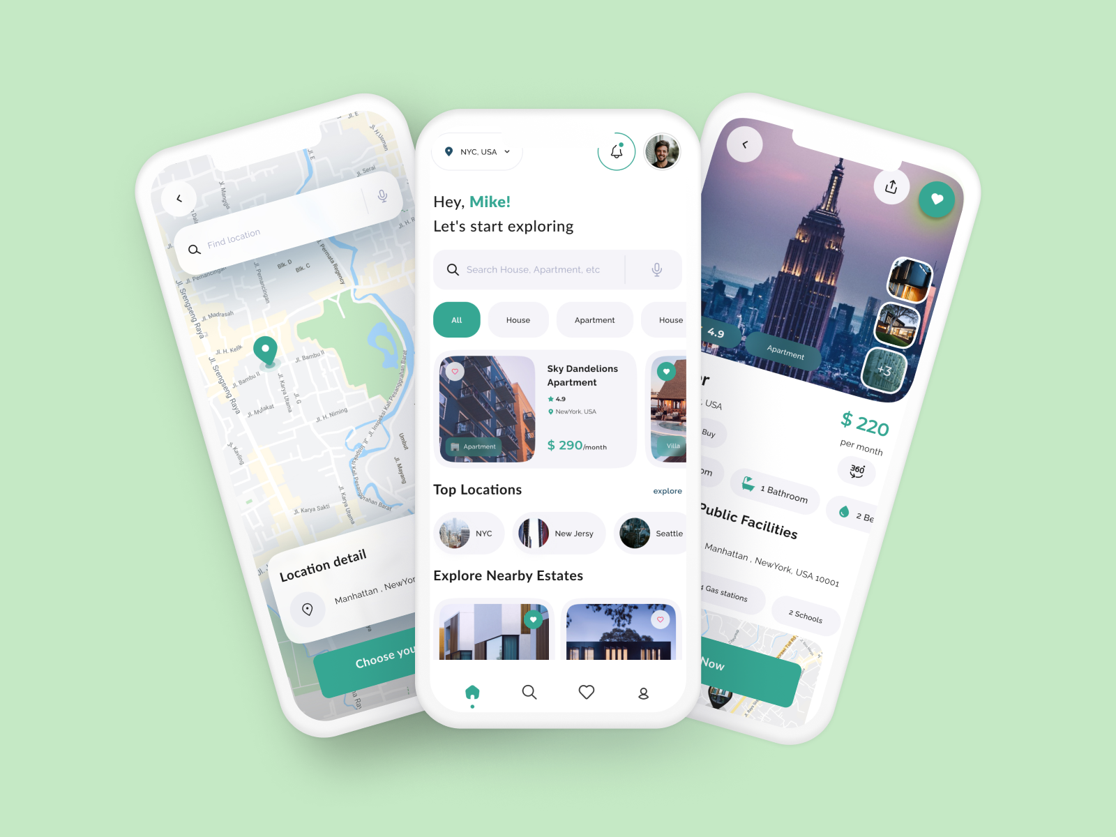 Example of Minimalistic Mobile App Design