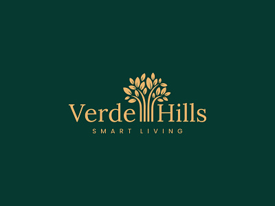 Verde Hills - Logo Design hills logo housing logo logo logo perumahan