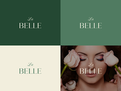 La Belle - Brand Identity beauty clinic beauty product beauty salon bodycare brand identity branding classic cosmetic elegant graphic design logo logo design logotype makeup massage salon skincare spa ui visual identity