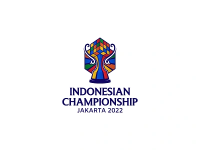 Indonesian Championship - Logo Design champion logo championship logo cup logo rubik rubik cup logo rubik logo