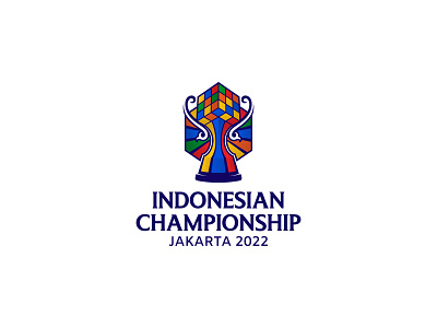 Indonesian Championship - Logo Design champion logo championship logo cup logo rubik rubik cup logo rubik logo