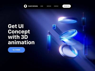 Get ui concept with 3D-animation 3D website 3d 3d animation ai design e commerce ecommerce finance fintech landing landing page landingpage motion graphics trading ui web web design webdesign website