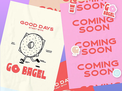 Go Bagel - Bakery Design Website bagels bakery branding colorful design food food web food website graphic design landing page logo logomark logotype modern posterdesign ui web web app web design website