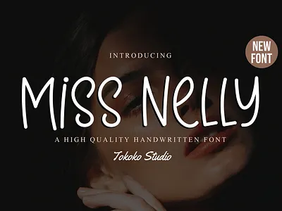 Miss Nelly – Girly Font delicate