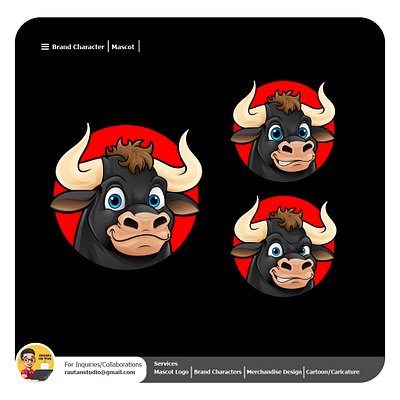 Buffy animals avatar branding cartoon character design graphic design icon illustration logo mascot