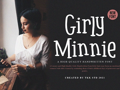 Girly Minnie – Girly Handwritten Font modern