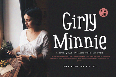 Girly Minnie – Girly Handwritten Font modern