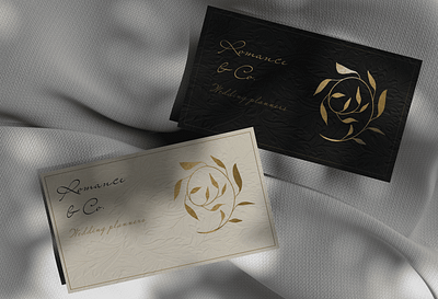 Wedding Planner Business Card Design branding businesscard card design graphic design illustration logo packaging singapore ui vector wedding