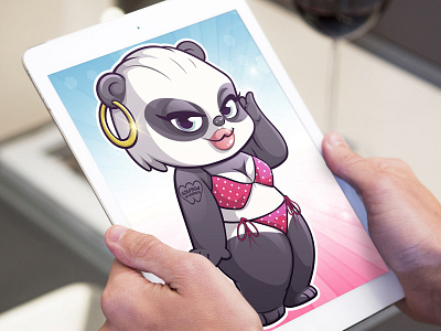 Custom Panda Character for Your Brand 🐼🎨 beehaya brand branding cartoon cartoon 2d cartoon animal cartoon character cartoon panda cartoon style character design character designer character for brand custom custom character custom design cute animal design graphic design illustration unique cartoon panda