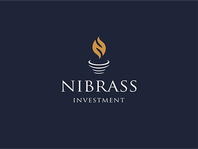 NIBRASS graphic design logo