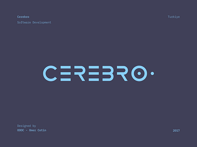 Cerebro Logo Design brand branding cerebro cyber digital logo logotype tech technologhy