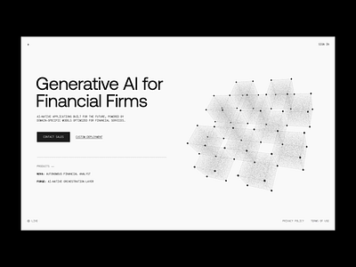 Endex AI Light Theme 3d aeonik ai animation black cursor development figma grey interactive js recording sillicon valley spline threejs ui vindar web design white y combinator