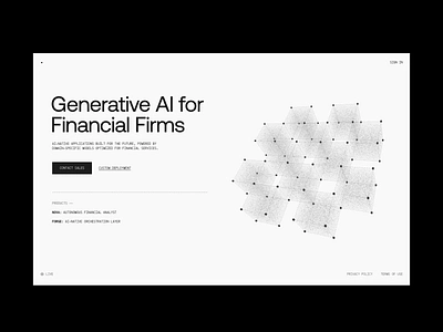 Endex AI Light Theme 3d aeonik ai animation black cursor development figma grey interactive js recording sillicon valley spline threejs ui vindar web design white y combinator